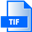 TIF File Extension Icon 32x32 png